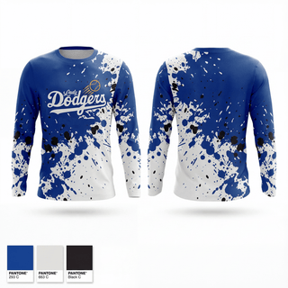 Long Sleeve Performance Shirt, Lady Dodgers, Softball, Teamtime, Team time, sublimation, custom sports apparel, team uniforms, spirit wear, spiritwear, sports uniforms, custom shirts, team store, custom team store, fundraiser sports, apparel fundraiser