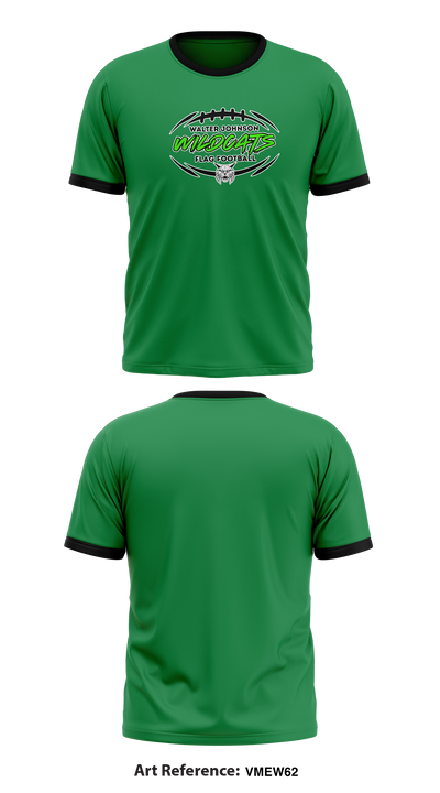 Walter Johnson High School Wildcats 54894865 Short Sleeve Performance Shirt - 5