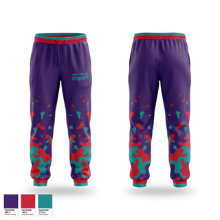 Sweatpants, New Mexico Impact, Baseball, Teamtime, Team time, sublimation, custom sports apparel, team uniforms, spirit wear, spiritwear, sports uniforms, custom shirts, team store, custom team store, fundraiser sports, apparel fundraiser