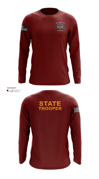 Long Sleeve Performance Shirt, Arkansas State Police Bomb Squad, , Teamtime, Team time, sublimation, custom sports apparel, team uniforms, spirit wear, spiritwear, sports uniforms, custom shirts, team store, custom team store, fundraiser sports, apparel fundraiser