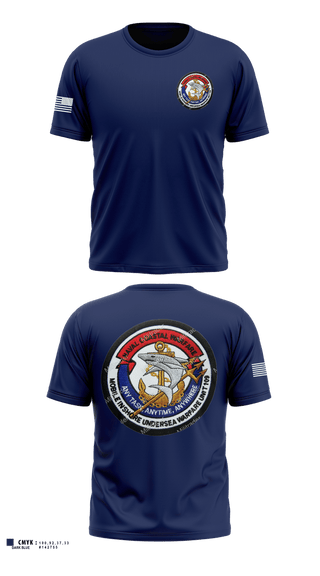 Short Sleeve Performance Shirt, MIUW-203, Navy, Teamtime, Team time, sublimation, custom sports apparel, team uniforms, spirit wear, spiritwear, sports uniforms, custom shirts, team store, custom team store, fundraiser sports, apparel fundraiser