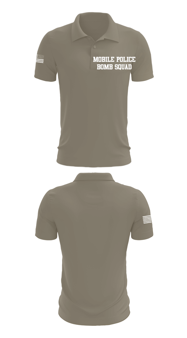 Short Sleeve Performance Polo, Mobile Police Bomb Squad, Police, Teamtime, Team time, sublimation, custom sports apparel, team uniforms, spirit wear, spiritwear, sports uniforms, custom shirts, team store, custom team store, fundraiser sports, apparel fundraiser