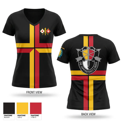 HHC 3SFG Women's Short Sleeve V-neck Shirt - 1