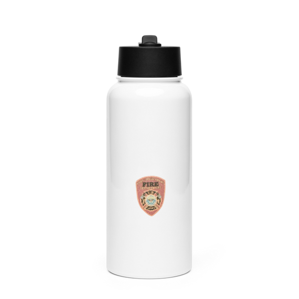 Fort Gregg-Adams Fire and Emergency Services 95383360 Stainless Steel Water Bottle with a Straw Lid