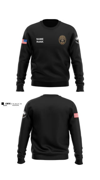 Crew Neck Sweatshirt, Smoky Mountain Search & Rescue, EMS/EMT, Teamtime, Team time, sublimation, custom sports apparel, team uniforms, spirit wear, spiritwear, sports uniforms, custom shirts, team store, custom team store, fundraiser sports, apparel fundraiser