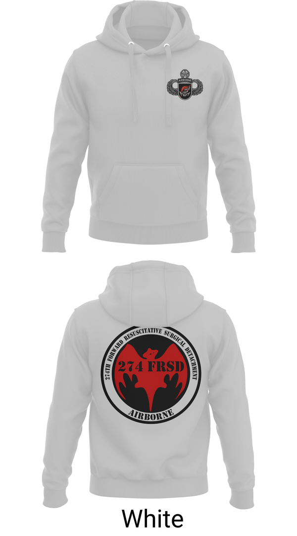 Hoodie, 274th FRSD (Airborne), Army, Teamtime, Team time, sublimation, custom sports apparel, team uniforms, spirit wear, spiritwear, sports uniforms, custom shirts, team store, custom team store, fundraiser sports, apparel fundraiser