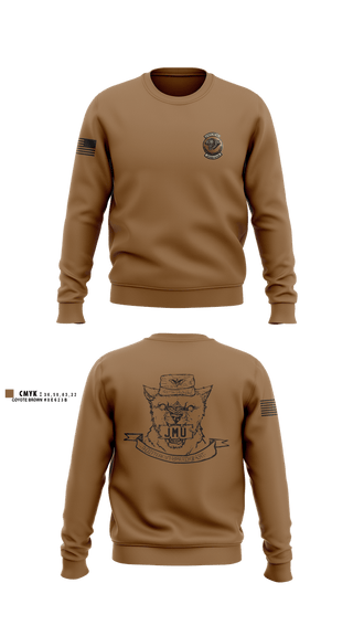 Crew Neck Sweatshirt, DET 890 JMU, Air Force, Teamtime, Team time, sublimation, custom sports apparel, team uniforms, spirit wear, spiritwear, sports uniforms, custom shirts, team store, custom team store, fundraiser sports, apparel fundraiser