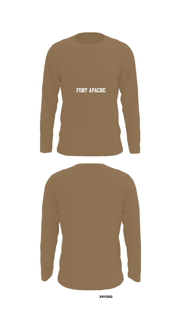 Long Sleeve Performance Shirt, Fort Apache, , Teamtime, Team time, sublimation, custom sports apparel, team uniforms, spirit wear, spiritwear, sports uniforms, custom shirts, team store, custom team store, fundraiser sports, apparel fundraiser