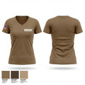 Sheriff 29506730 Women's Short Sleeve V-neck Shirt - 1