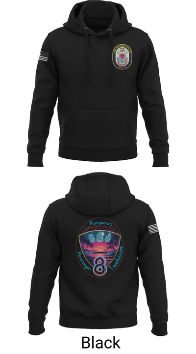 USS Bougainville CPO 89131174 Hoodie - 36
