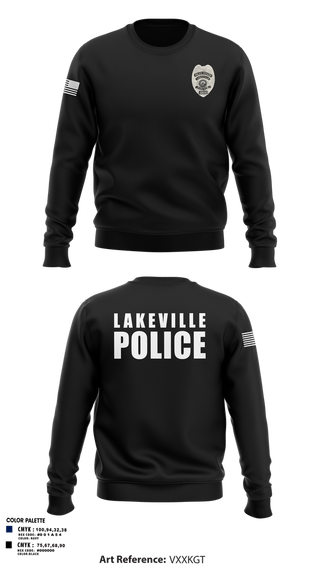 Crew Neck Sweatshirt, Lakeville Police Department, , Teamtime, Team time, sublimation, custom sports apparel, team uniforms, spirit wear, spiritwear, sports uniforms, custom shirts, team store, custom team store, fundraiser sports, apparel fundraiser