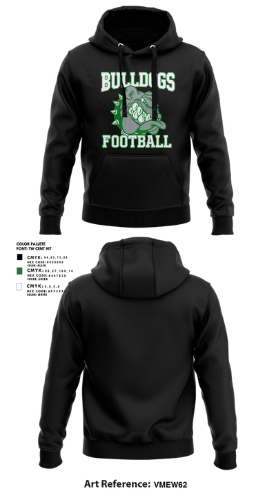 Franklin county youth cheer 17650849 Hoodie - 1