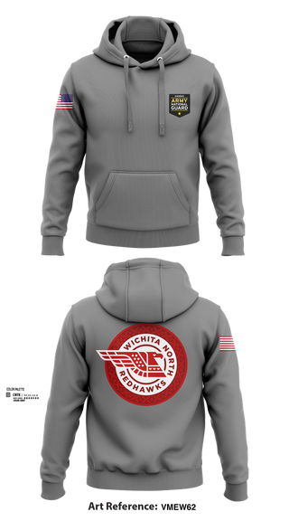 Hoodie, Wichita North Redhawks NG, , Teamtime, Team time, sublimation, custom sports apparel, team uniforms, spirit wear, spiritwear, sports uniforms, custom shirts, team store, custom team store, fundraiser sports, apparel fundraiser