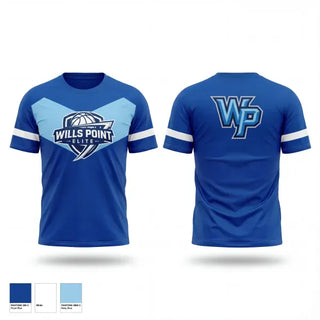Short Sleeve Performance Shirt, Wills Point Elite, Men's Basketball, Teamtime, Team time, sublimation, custom sports apparel, team uniforms, spirit wear, spiritwear, sports uniforms, custom shirts, team store, custom team store, fundraiser sports, apparel fundraiser