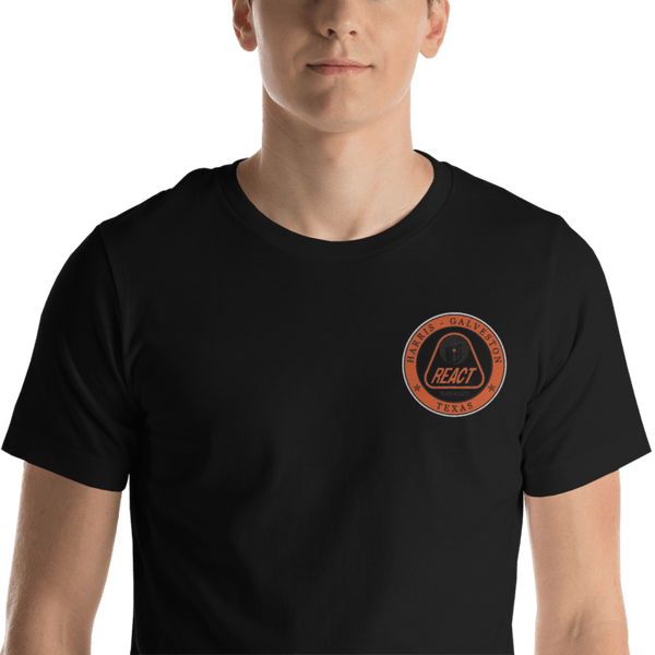 Harris/Galveston County REACT 98320427 Unisex Staple T-Shirt | Bella + Canvas 3001