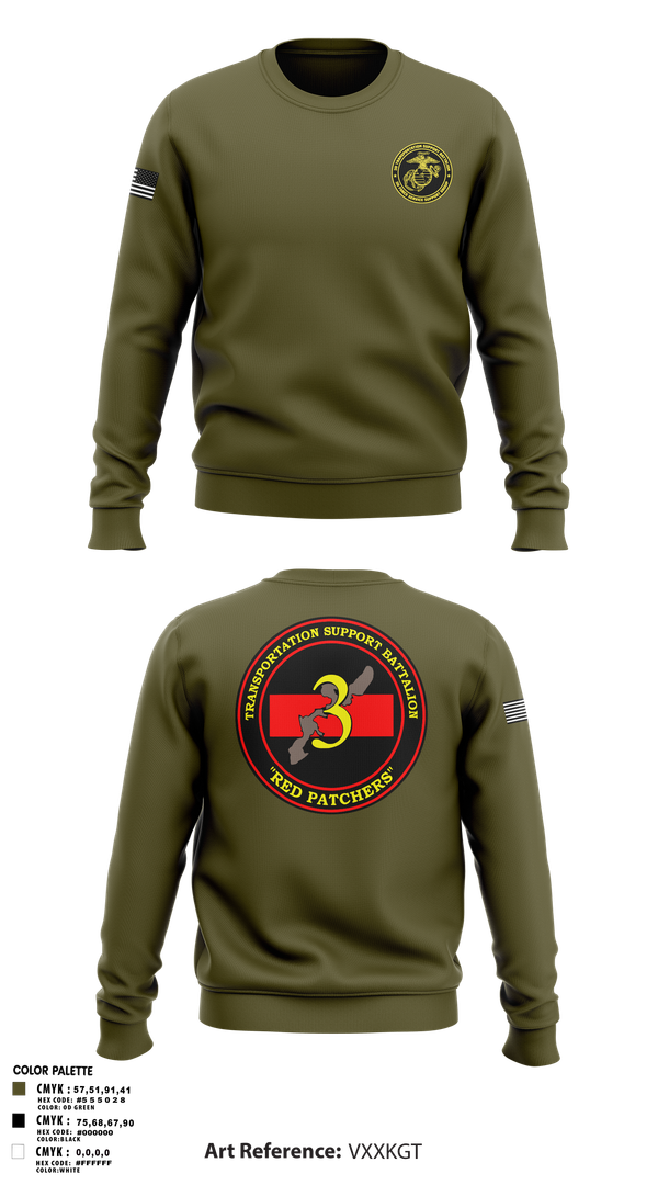Crew Neck Sweatshirt, 3rd TSB, , Teamtime, Team time, sublimation, custom sports apparel, team uniforms, spirit wear, spiritwear, sports uniforms, custom shirts, team store, custom team store, fundraiser sports, apparel fundraiser