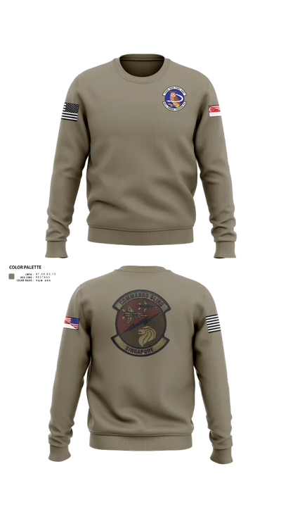 497 COMBAT TRAINING FLIGHT 24076021 Crew Neck Sweatshirt - 21