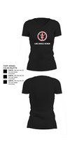 Lance missile reunion 25732287 Women's Short Sleeve V-neck Shirt - 24