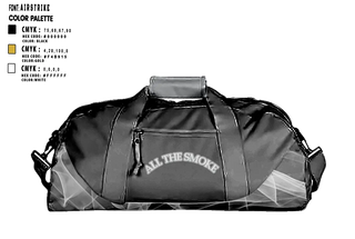 Duffle Bag, ALL THE SMOKE, Baseball, Teamtime, Team time, sublimation, custom sports apparel, team uniforms, spirit wear, spiritwear, sports uniforms, custom shirts, team store, custom team store, fundraiser sports, apparel fundraiser