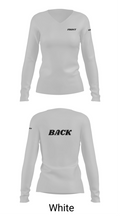 Hamidtesting-business-all Women's Long Sleeve V-neck Shirt - 16
