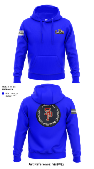 Hoodie, AFJROTC MS-081 DRONE TEAM, , Teamtime, Team time, sublimation, custom sports apparel, team uniforms, spirit wear, spiritwear, sports uniforms, custom shirts, team store, custom team store, fundraiser sports, apparel fundraiser