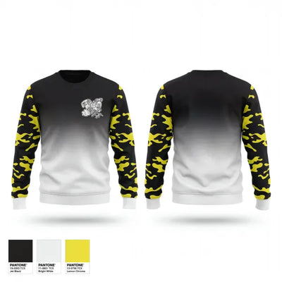 Huntington Middle School Track & Field 23391427 Crew Neck Sweatshirt - 1
