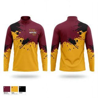 Quarter Zip Jacket, Walsh Jesuit, Swimming, Teamtime, Team time, sublimation, custom sports apparel, team uniforms, spirit wear, spiritwear, sports uniforms, custom shirts, team store, custom team store, fundraiser sports, apparel fundraiser