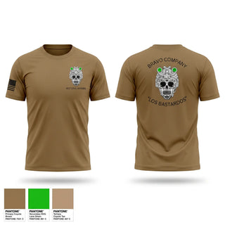 Short Sleeve Performance Shirt, 451 B Co Los Bastardos, Army, Teamtime, Team time, sublimation, custom sports apparel, team uniforms, spirit wear, spiritwear, sports uniforms, custom shirts, team store, custom team store, fundraiser sports, apparel fundraiser