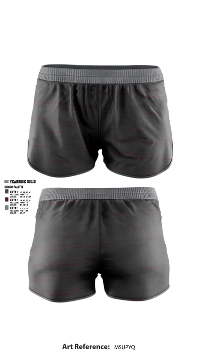 Tates Creek Commodore Marching Band 89395376 Women's Shorts - 1 (1)