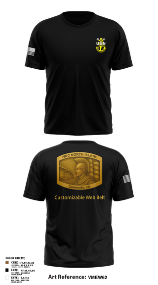 Old School Cotton Feel Shirt, NRC NORTH ISLAND, Navy, Teamtime, Team time, sublimation, custom sports apparel, team uniforms, spirit wear, spiritwear, sports uniforms, custom shirts, team store, custom team store, fundraiser sports, apparel fundraiser