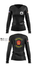 Wicomico Composite Squadron 95432076 Women's Long Sleeve V-neck Shirt - 1