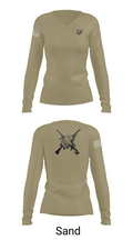 APM 1-25 83857277 Women's Long Sleeve V-neck Shirt - 97
