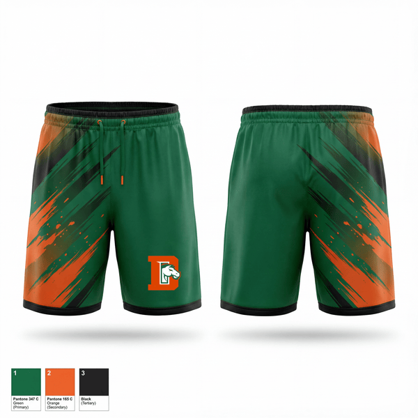 Athletic Shorts With Pockets, Fredrick Douglass High School Broncos, Baseball, Teamtime, Team time, sublimation, custom sports apparel, team uniforms, spirit wear, spiritwear, sports uniforms, custom shirts, team store, custom team store, fundraiser sports, apparel fundraiser