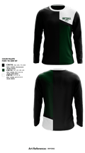 Huntsville Hornets 7830856 Long Sleeve Performance Shirt 1