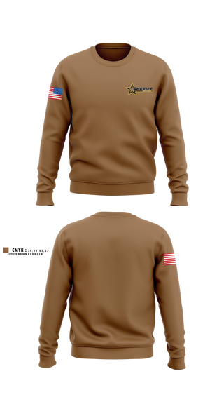 Crew Neck Sweatshirt, Pepin County Sheriff's Office, Police, Teamtime, Team time, sublimation, custom sports apparel, team uniforms, spirit wear, spiritwear, sports uniforms, custom shirts, team store, custom team store, fundraiser sports, apparel fundraiser
