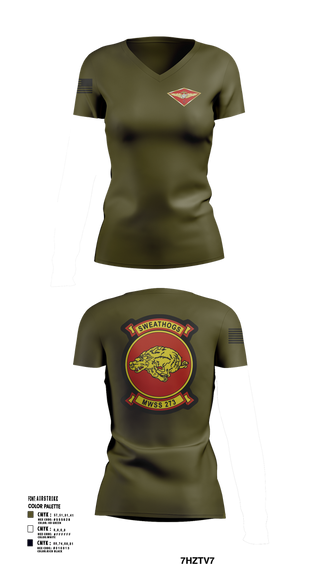 Womens Short Sleeve Vneck Shirt, MWSS-273, Marines, Teamtime, Team time, sublimation, custom sports apparel, team uniforms, spirit wear, spiritwear, sports uniforms, custom shirts, team store, custom team store, fundraiser sports, apparel fundraiser