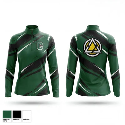 Coopersville Broncos 1775394 Quarter Zip Jacket - 1