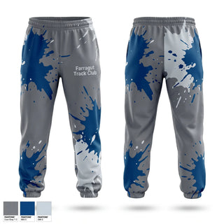 Sweatpants, Farragut Track Club, Track & Field, Teamtime, Team time, sublimation, custom sports apparel, team uniforms, spirit wear, spiritwear, sports uniforms, custom shirts, team store, custom team store, fundraiser sports, apparel fundraiser