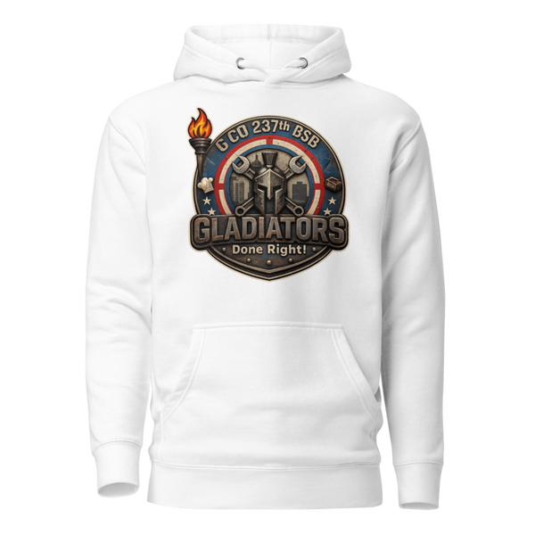 Unisex Hoodie - 1 - White