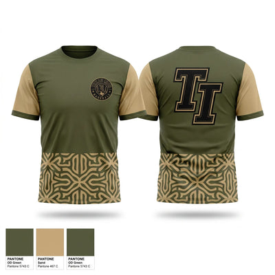 Texas Iron Baseball Soft Poly Tee Cotton Like Feel - 1