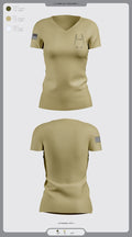 Bat 52572723 Women's Short Sleeve V-neck Shirt - 2