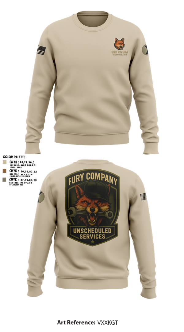 Crew Neck Sweatshirt, Unscheduled Service, , Teamtime, Team time, sublimation, custom sports apparel, team uniforms, spirit wear, spiritwear, sports uniforms, custom shirts, team store, custom team store, fundraiser sports, apparel fundraiser