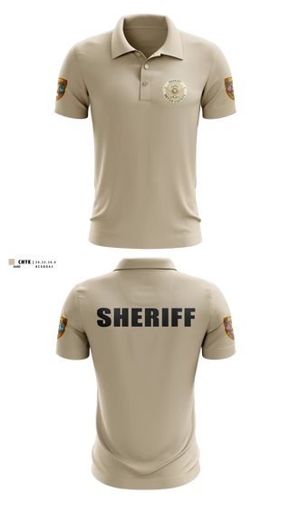 Short Sleeve Performance Polo, Bryan County Sheriff’s Office, Police, Teamtime, Team time, sublimation, custom sports apparel, team uniforms, spirit wear, spiritwear, sports uniforms, custom shirts, team store, custom team store, fundraiser sports, apparel fundraiser