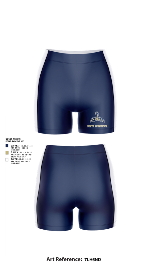 Womens Shorts, North Brunswick High School Dance Team, Spirit Store, Teamtime, Team time, sublimation, custom sports apparel, team uniforms, spirit wear, spiritwear, sports uniforms, custom shirts, team store, custom team store, fundraiser sports, apparel fundraiser