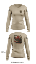NCHB-1 21856611 Women's Long Sleeve V-neck Shirt - 103
