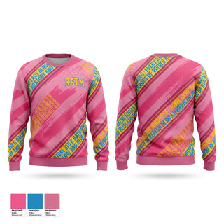 Crew Neck Sweatshirt, RATM, Women's Soccer, Teamtime, Team time, sublimation, custom sports apparel, team uniforms, spirit wear, spiritwear, sports uniforms, custom shirts, team store, custom team store, fundraiser sports, apparel fundraiser