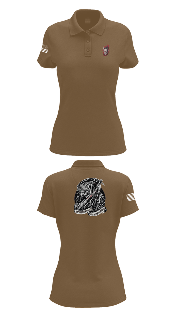 Womens Short Sleeve Performance Polo, , Army, Teamtime, Team time, sublimation, custom sports apparel, team uniforms, spirit wear, spiritwear, sports uniforms, custom shirts, team store, custom team store, fundraiser sports, apparel fundraiser