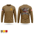 370th Transportation Company (PLS) 8463148 Long Sleeve Performance Shirt - 1