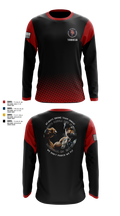 AFJROTC MS-081 DRONE TEAM 88778530 Long Sleeve Performance Shirt 227