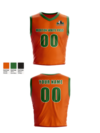 Mens Basketball Jersey, Morton-White Pass Basketball, Men's Basketball, Teamtime, Team time, sublimation, custom sports apparel, team uniforms, spirit wear, spiritwear, sports uniforms, custom shirts, team store, custom team store, fundraiser sports, apparel fundraiser